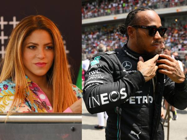 Shakira y Lewis Hamilton avivan rumores de romance
