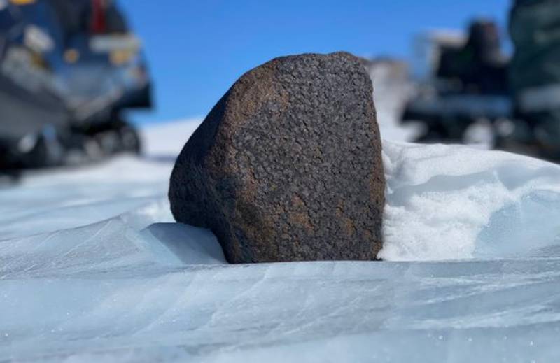 Meteorito en la Antártida