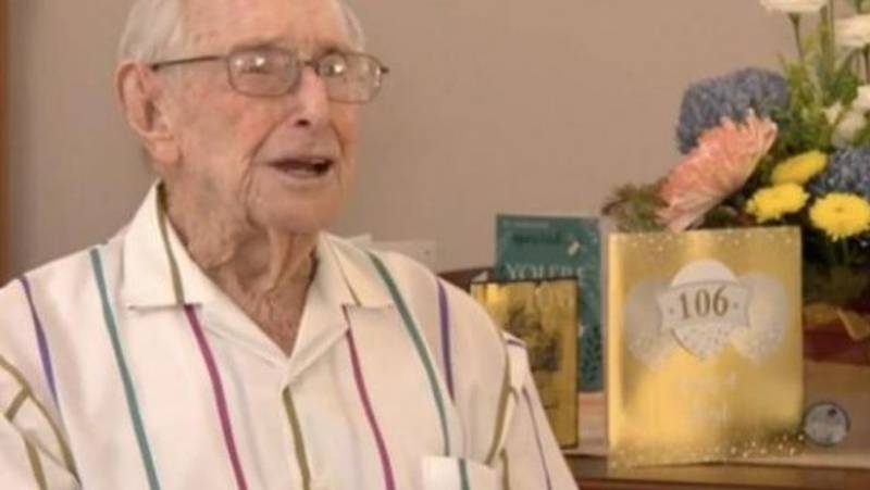 Gordon y su secreto para vivir 106 años