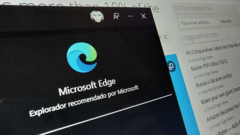Microsoft lanza pantalla dividida en navegador Edge para abrir pestañas de forma simultánea