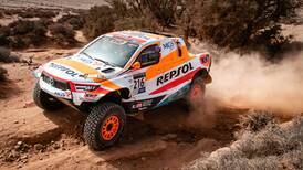Isidre Esteve logra en Marruecos el mejor resultado parcial en una prueba del Mundial de Rally-Raid