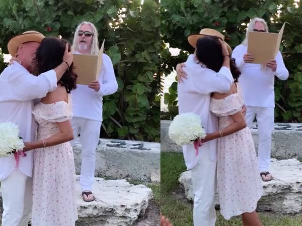 La emotiva celebración de aniversario de bodas de la esposa de Bruce Willis