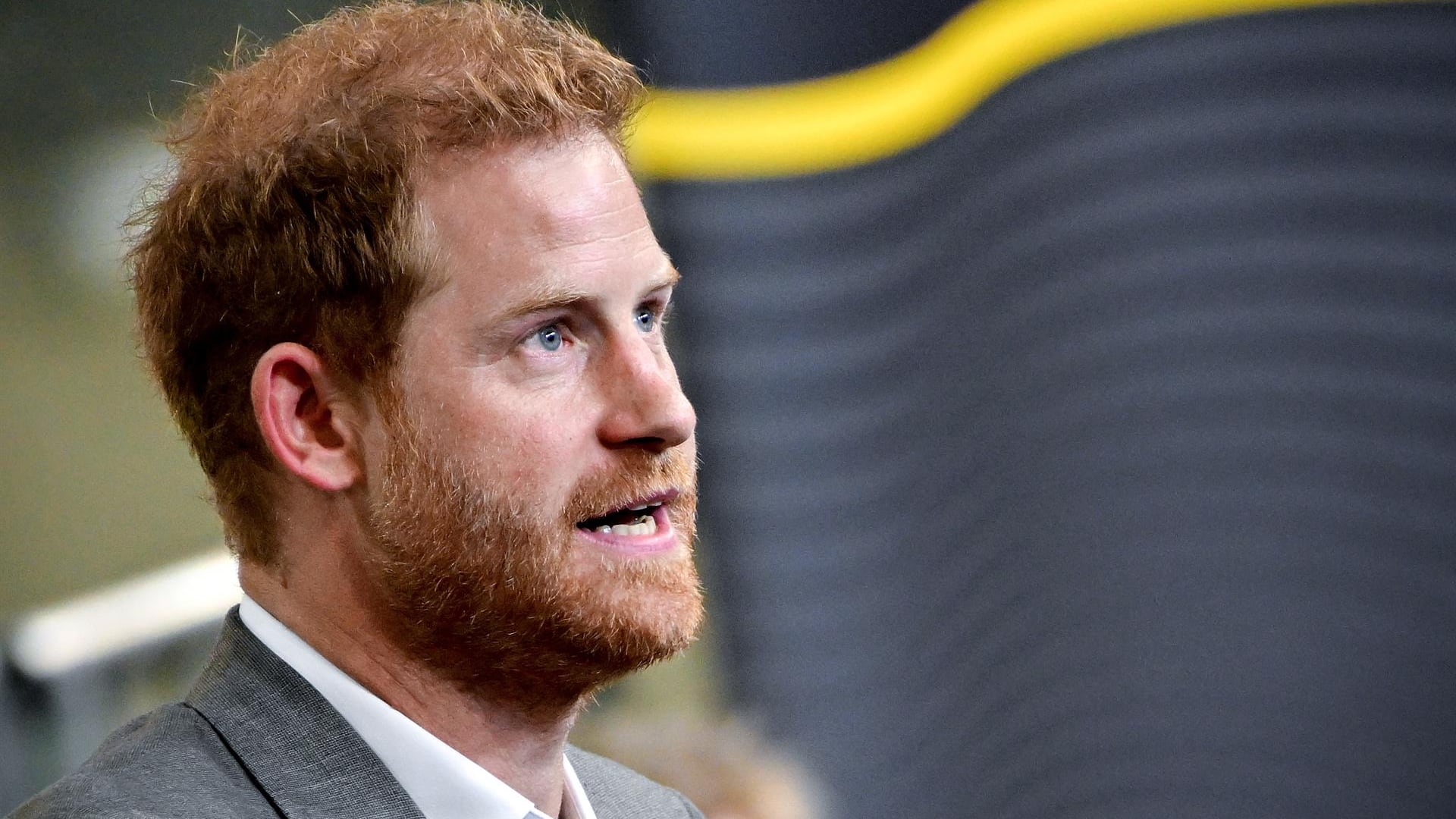 Britain's Prince Harry, Duke of Sussex, delivers a speech during a press conference of the 6th Invictus Games in Duesseldorf, Germany, 06 September 2022.