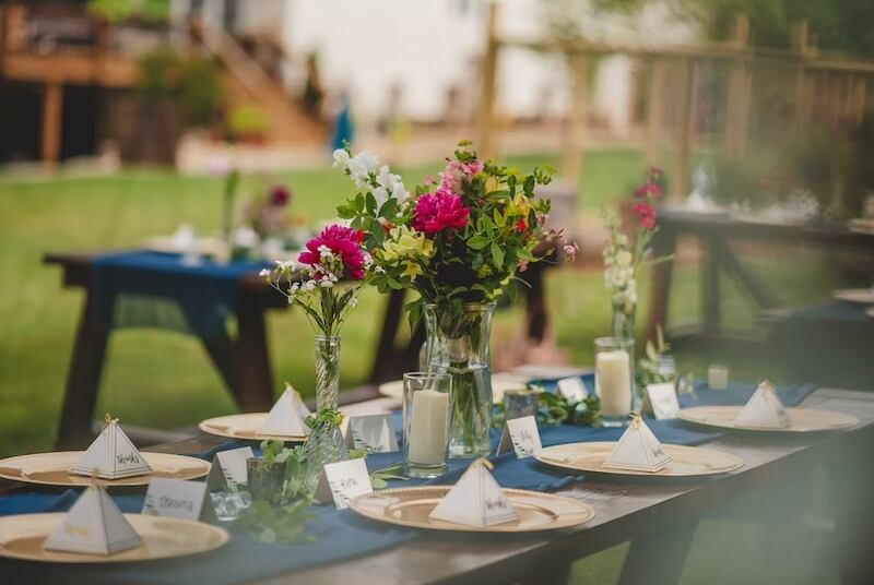 La comida es uno de los mayores gastos en una boda