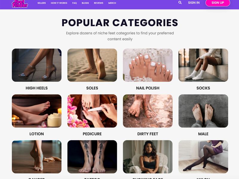 “Feet finder”: así funciona el “Onlyfans” para compartir y consumir fotografías de pies