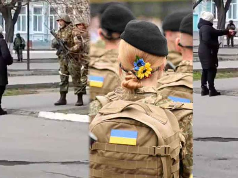 “Pongan semillas de girasoles en sus bolsillos para que crezcan cuando mueran”, palabras de ucraniana a soldados ruso