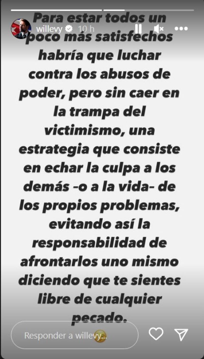 William Levy dejó pensando a muchos sobre para quién era este mensaje