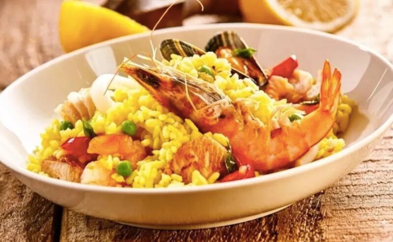 Paella de mariscos