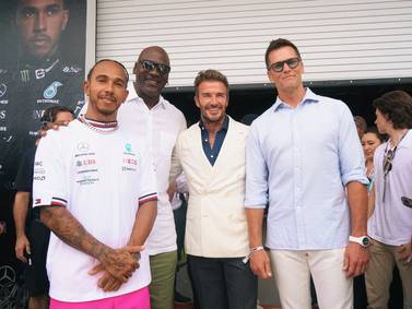 Mucha calidad en una foto: Brady, Hamilton, Jordan y Beckham protagonizan espectacular imagen en redes sociales
